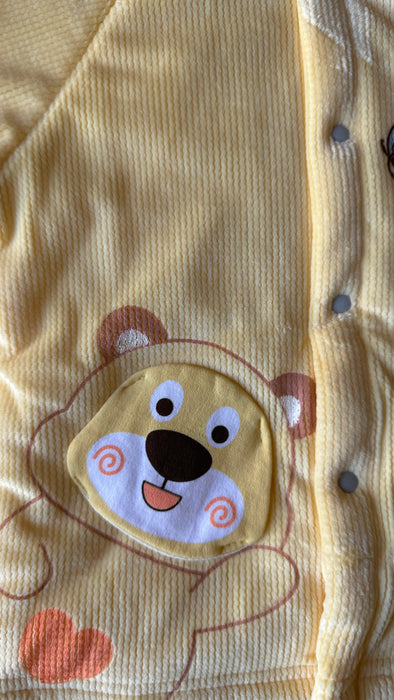 Yellow Puppy Velour Suit