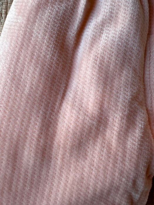 Pink Chic Velour Baby Suit