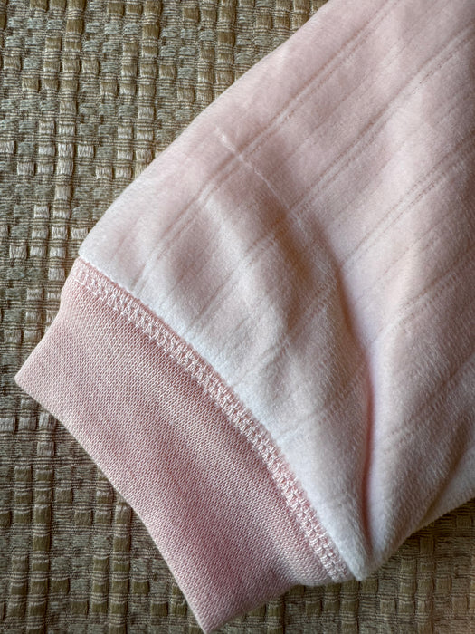 Pink Koala Velour Baby Suit